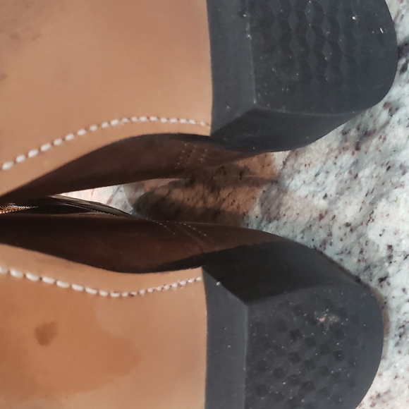 Mens Masterson Boot Co Brown Black Leather Boot Size 11.5 - Picture 8 of 9